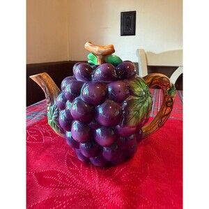Lefton Grape Cluster teapot